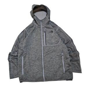 North Face Fleece Lined Full Zip Jacket WithHood